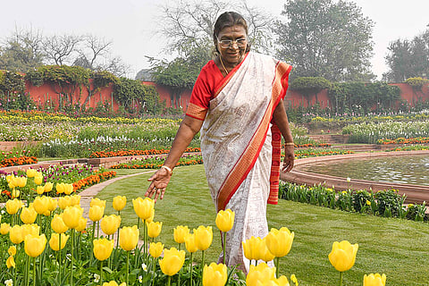 Prez Murmu at Amrit Udyan winter edition