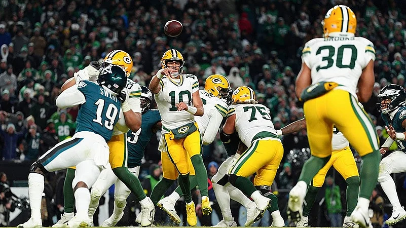 NFL Play-off match Green Bay Packers vs Philadelphia Eagles Photo-Jordan Love