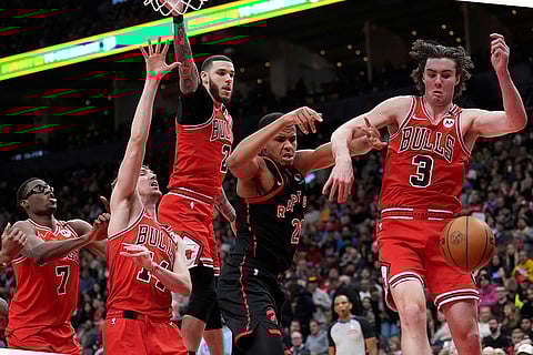 NBA Basketball: Chicago Bulls vs Toronto Raptors