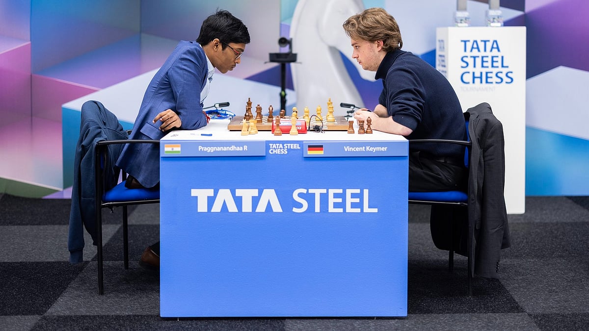 X/Tata Steel Chess Tournament : R Praggnanandhaa lost to Germany's Vincent Keymer.