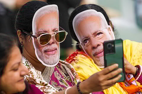 BJP public meet for Delhi Assembly polls