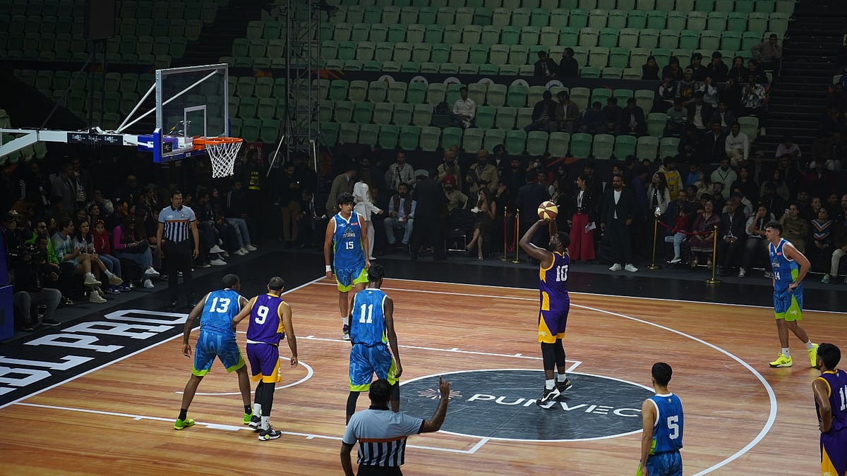 InBL Pro U25 : Delhi Dribblers vs Mumbai Titans match at InBL Pro U25