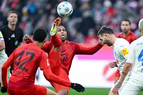 Bundesliga 2024-25: Bayern's Serge Gnabry scores his side's fourth goal