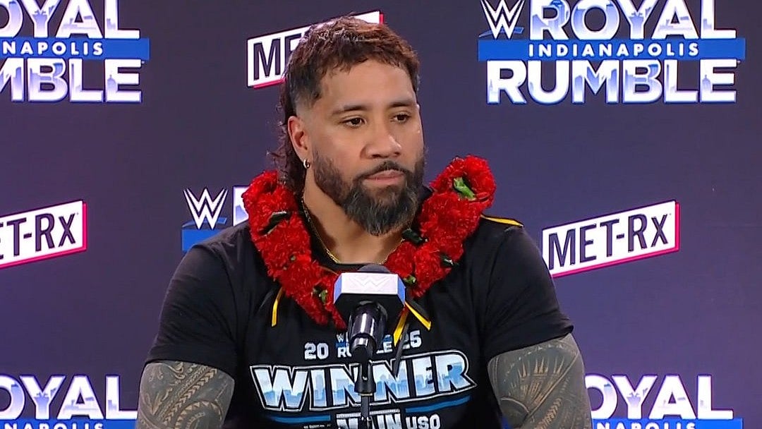 X|WWE : Jey Uso wins Royal Rumble 2025