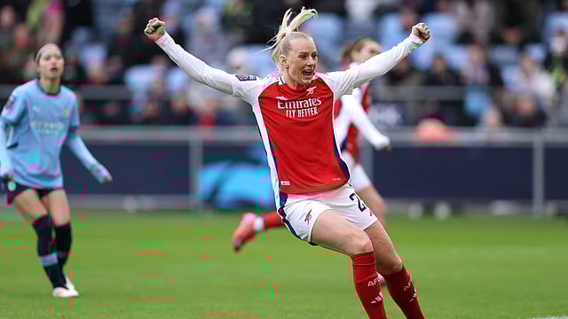 Manchester City 3-4 Arsenal: Stina Blackstenius Seals Thrilling WSL Win