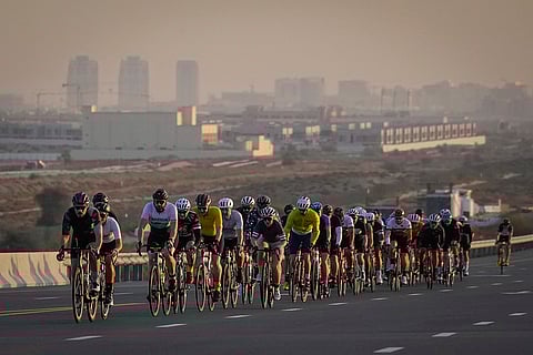 Emirates Cycling: Participants compete in L'Etape Dubai