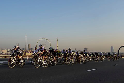Emirates Cycling: Participants compete in L'Etape Dubai