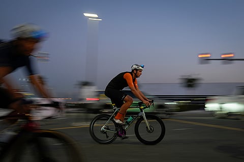 Emirates Cycling: Participants compete in L'Etape Dubai