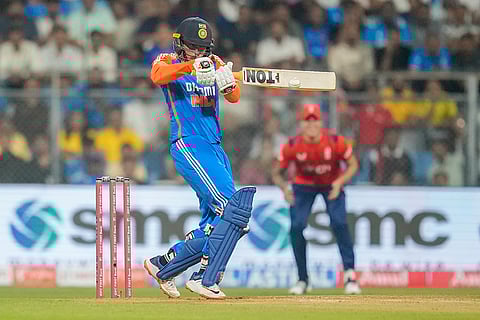 IND vs ENG 5th T20I: India's Abhishek Sharma plays a shot