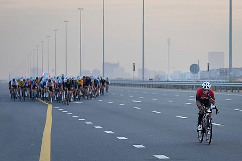 Emirates Cycling: Participants compete in L'Etape Dubai