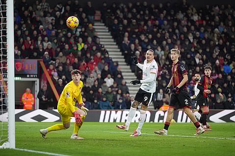 English Premier League 2024-25: Liverpool's Mohamed Salah scores his side's second goal