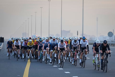 Emirates Cycling: Participants compete in L'Etape Dubai