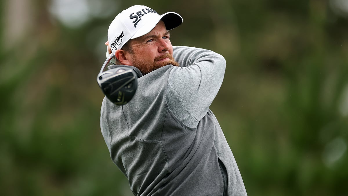 Shane Lowry is within one shot of the lead at the Pebble Beach Pro-Am