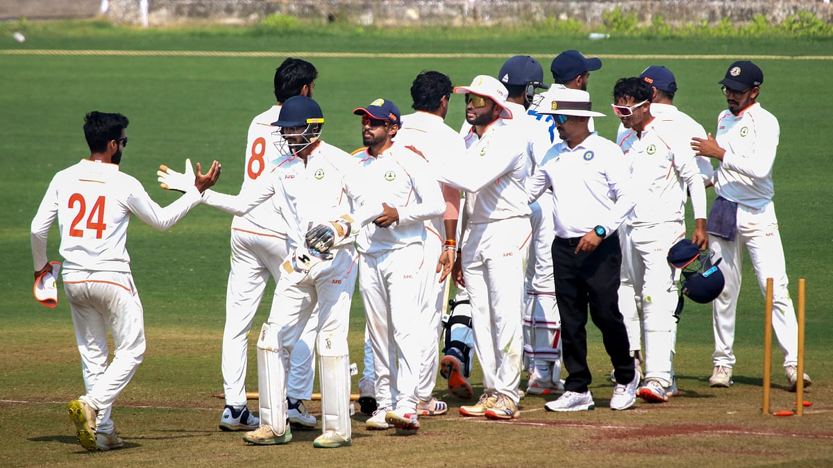 Ranji Trophy Quarter-final Line-up Decided. - PTI/SUNNY SHENDE