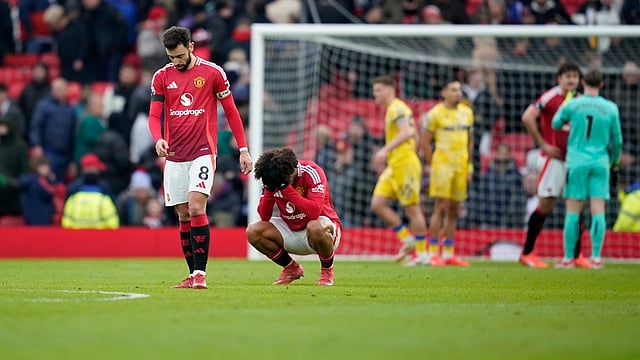 Manchester United 0-2 Crystal Palace, Premier League: Mateta Double Adds To Old Trafford Misery
