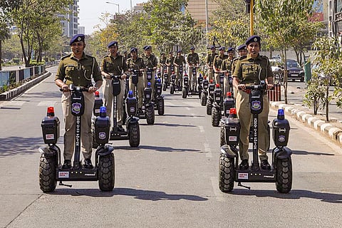 Self-balancing e-bikes for Surat Police