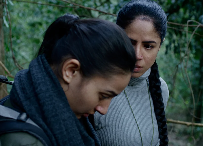 Prasanna Bisht and Mansi Multani in a still from the film
