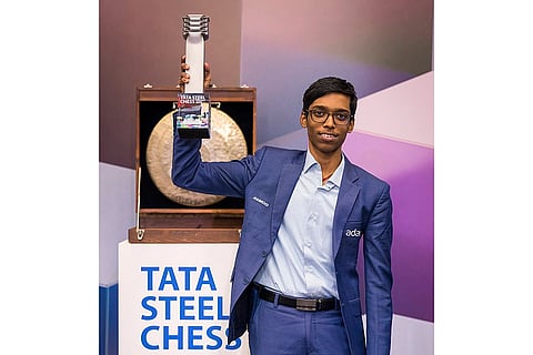 Praggnanandhaa wins Tata Steel Chess Masters