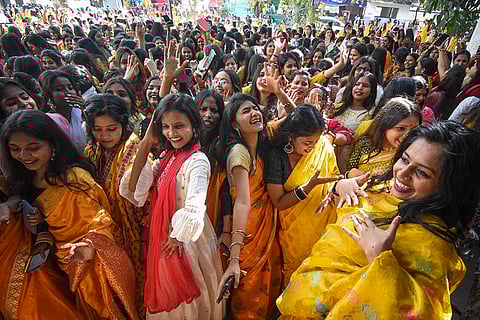 Basant Panchami celebration in Patna