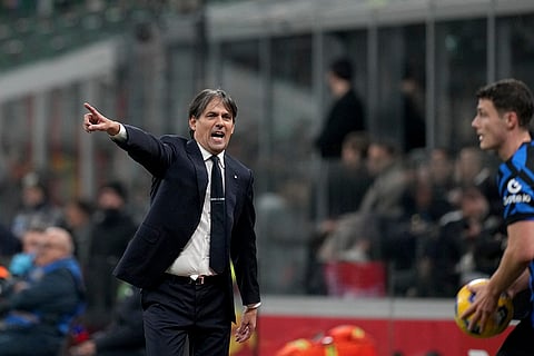 Serie A 2024-25: Inter Milan's head coach Simone Inzaghi