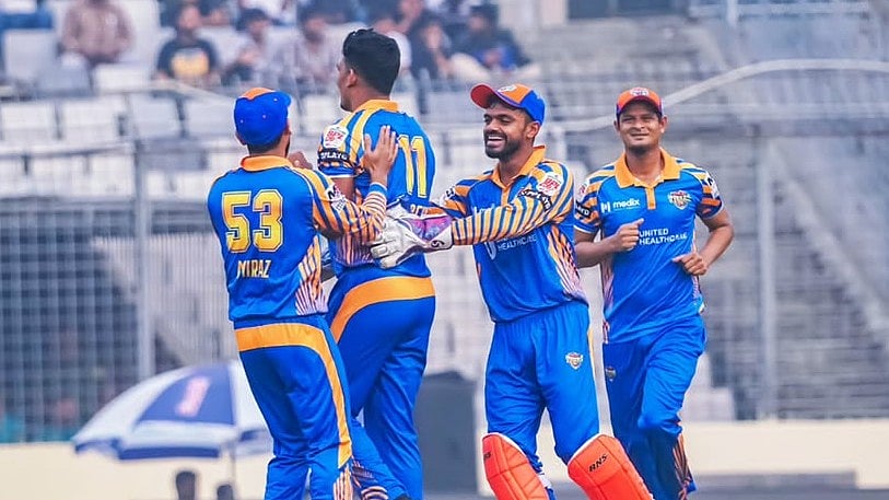 Instagram/Khulna Tigers : Khulna Tigers in action at the Bangladesh Premier League.