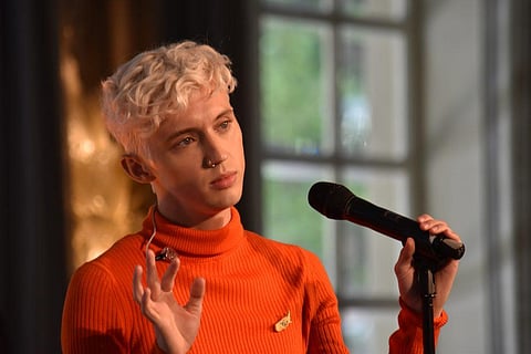 Troye Sivan in the film Boy Erased