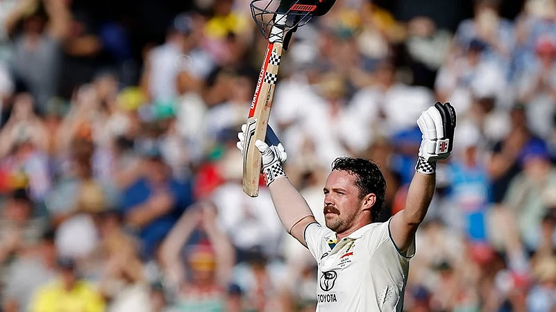 Border-Gavaskar Trophy India Vs Australia 2nd Test cricket match Day 2 photo: Travis Head