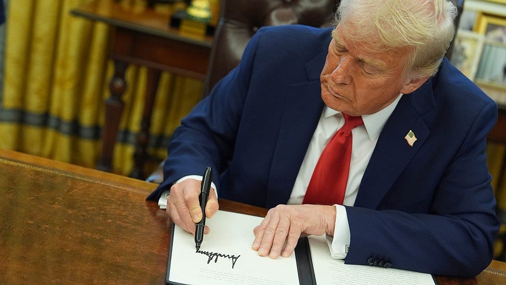 AP/Evan Vucci : Donald Trump.