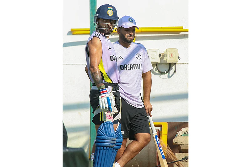 India and England ODI cricket Team India at practice session: Virat Kohli, Rishabh Pant