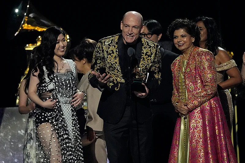 67th Annual Grammy Awards 2025 in Los Angeles: Eru Matsumoto, Wouter Kellerman, Chandrika Tandon