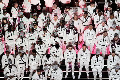 Super Bowl LIX Opening Night: Kansas City Chiefs players