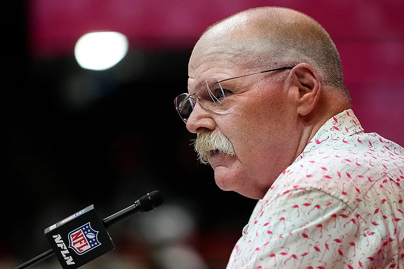 NFL Super Bowl LIX Opening Night Philadelphia Eagles Vs Kansas City Chiefs Media Day_Andy Reid