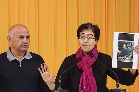 Atishi, Manish Sisodia PC
