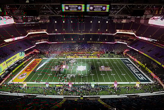 Super Bowl LIX, Opening Night In Pics: Best Photos From Eagles Vs Chiefs, New Orleans Media Day