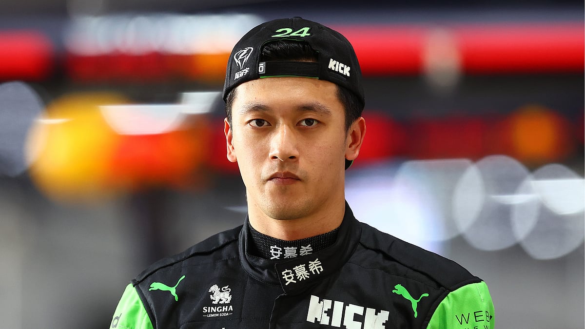 Zhou Guanyu has returned to Ferrari as a reserve driver