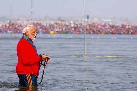 PM Modi at Mahakumbh