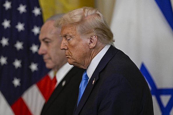 Getty Images : Donald Trump and Benjamin Netanyahu