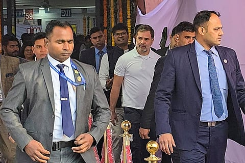 Delhi polls: Rahul Gandhi casts vote