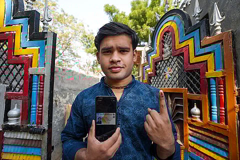 Delhi polls: Pakistani Hindu refugees cast vote