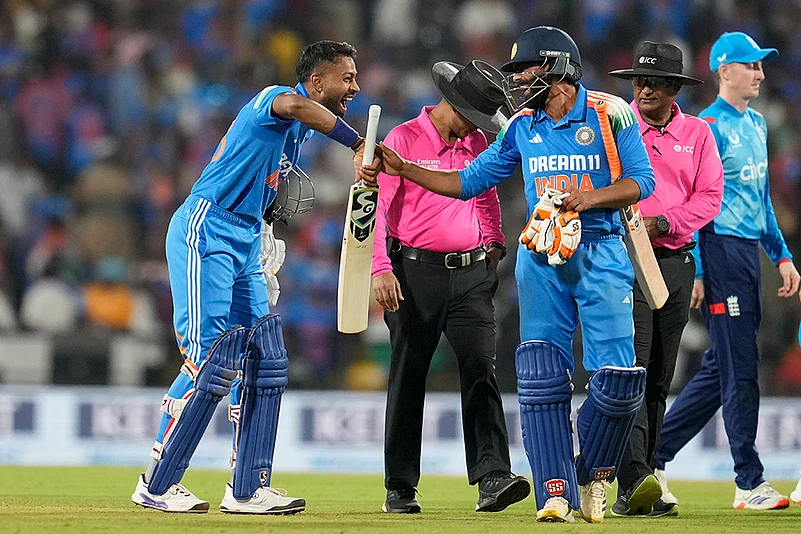 India England Cricket IND Vs ENG 1st ODI photos from Nagpur: Hardik Pandya