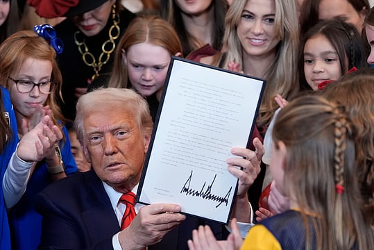 Trump Signs Executive Order Aiming To Ban Transgender Athletes From Women's Sports