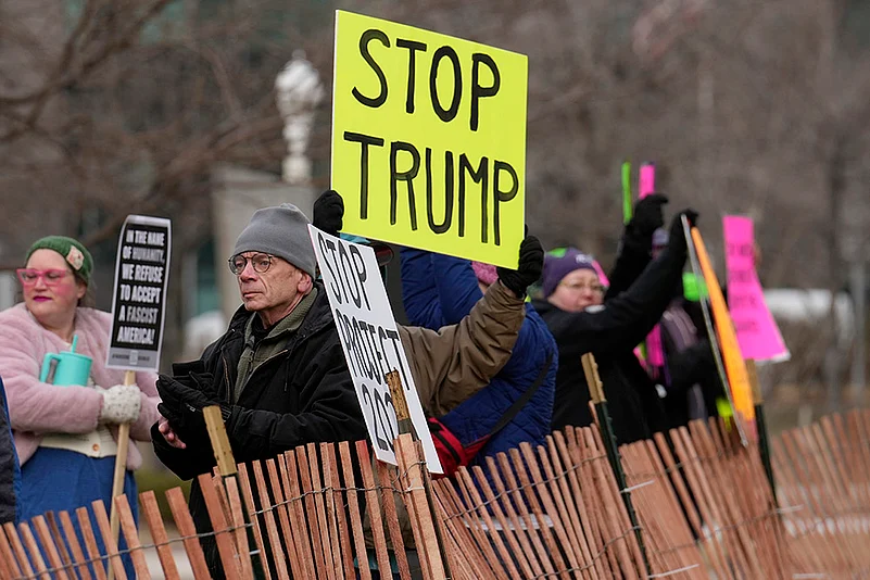 US Political Protest against the Trump administration Project 2025_6