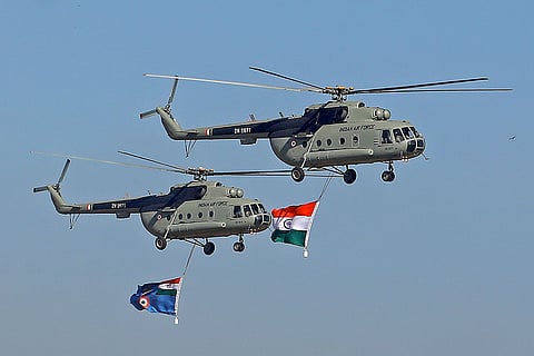 Rehearsal for Aero India 2025