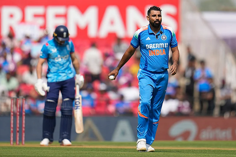India England Cricket IND Vs ENG 1st ODI photos from Nagpur: Mohammed Shami