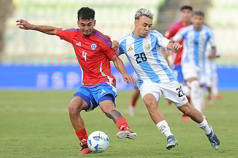 South American U-20 Championship Soccer Match: Chile vs Argentina