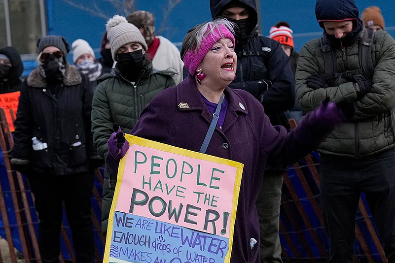 US Political Protest against the Trump administration Project 2025_5