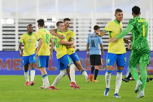 South American U-20 Football Championship: Pedrinho's Late Goal Helps Brazil Beat Uruguay 1-0 - In Pics
