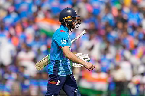 IND Vs ENG 1st ODI: England's Phil Salt walks off the field after losing his wicket