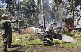 AP : Plane crash in Philippines 