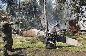 Plane crash in Philippines
